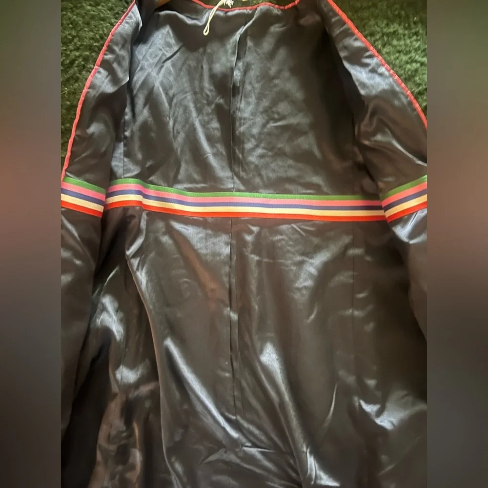 Boden Green Textured Pea Coat - Picture 8 of 11